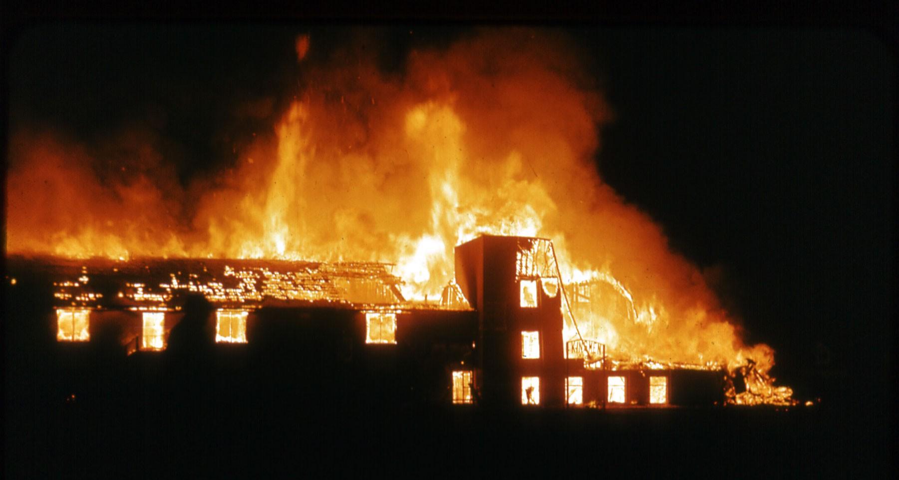 Thermal insulation also protects against fire