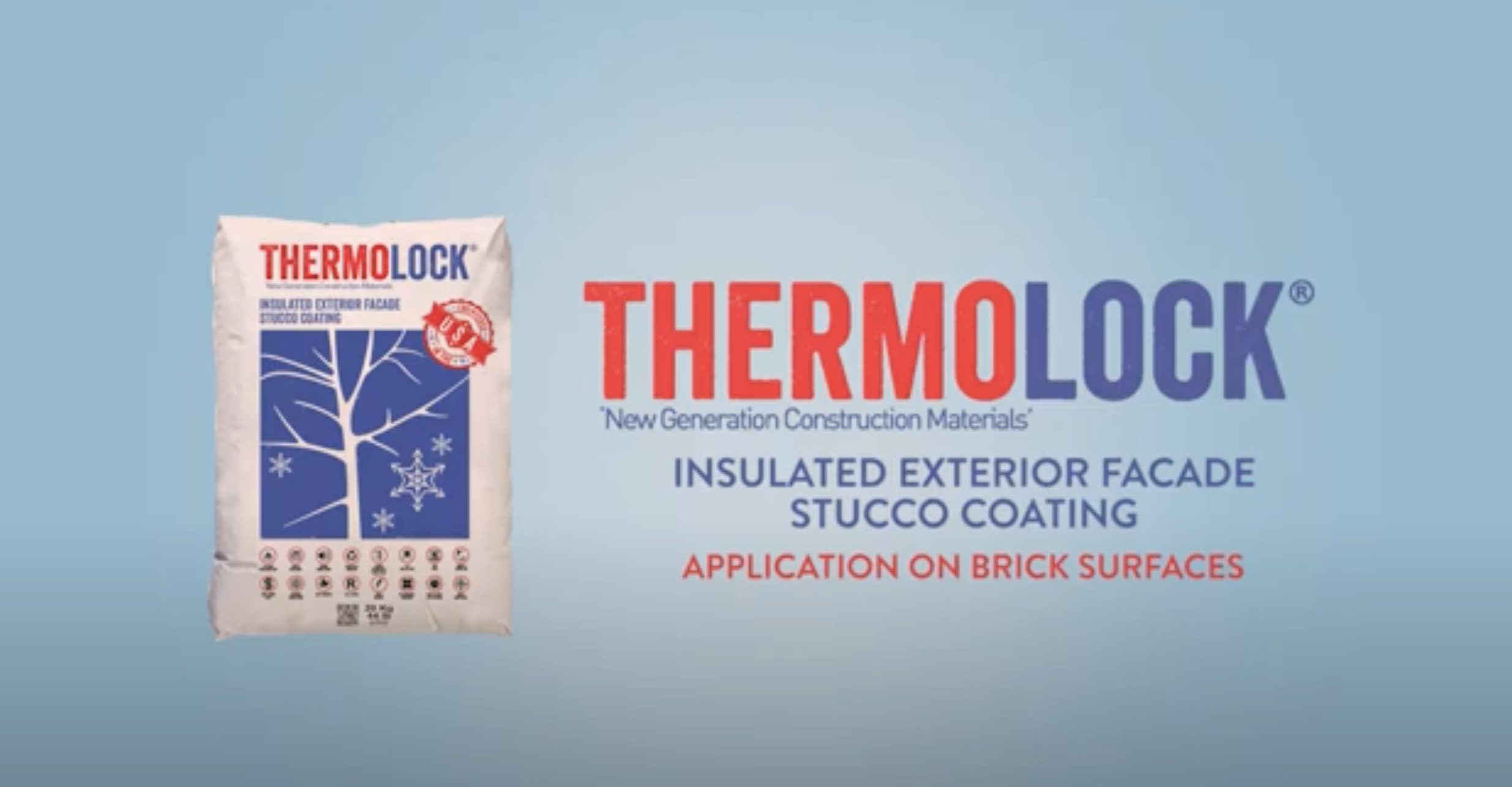 THERMOLOCK APPLICATION ON BRICK